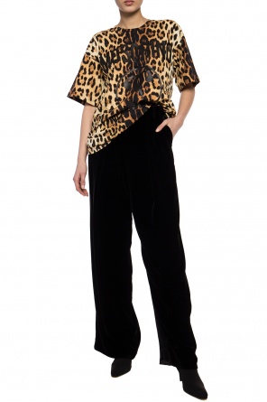 Leopard print t-shirt, zdjęcie 2 Leopard print t-shirt od Moschino